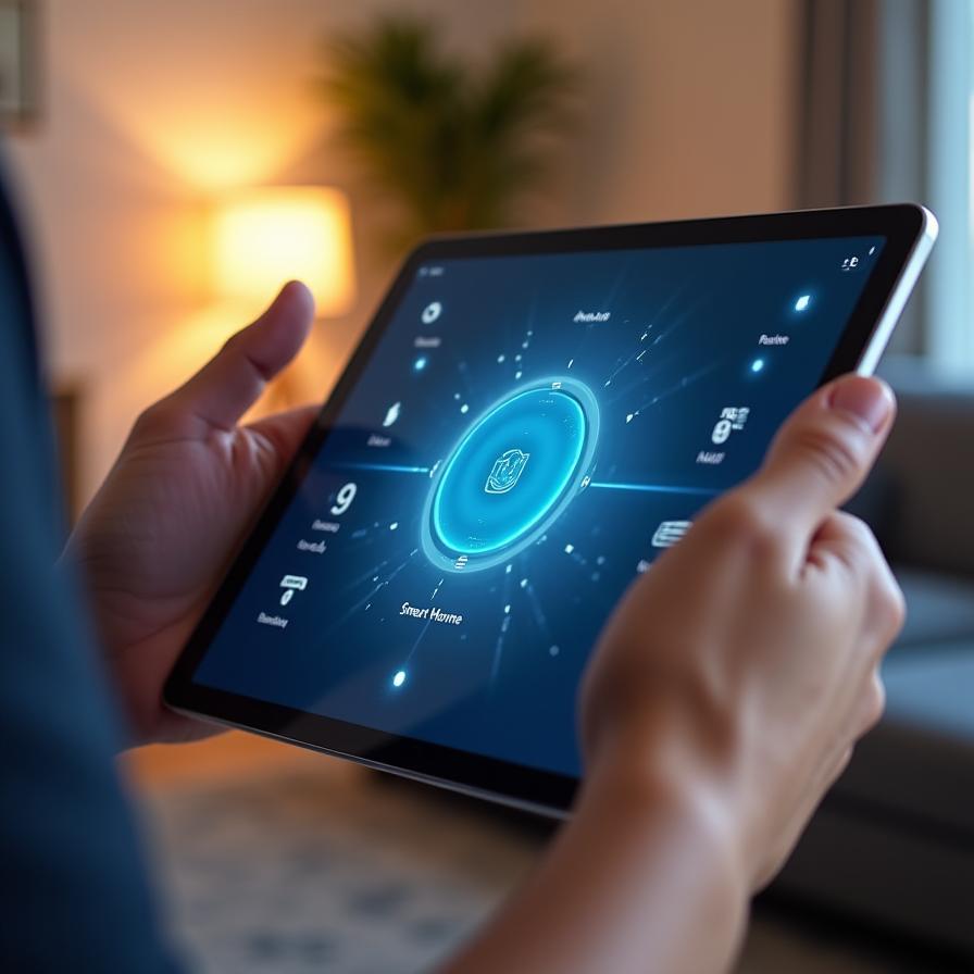 Control domótico desde tablet